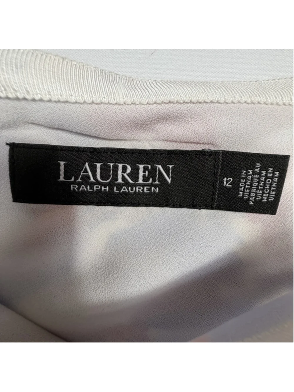 Ralph Lauren Women's Lined Tiered Ruffle Floral Skirt Women's Size 12 - Picture 9 of 12